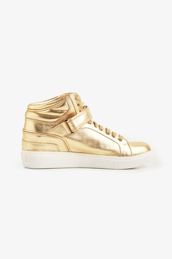 zapatilla bow golden