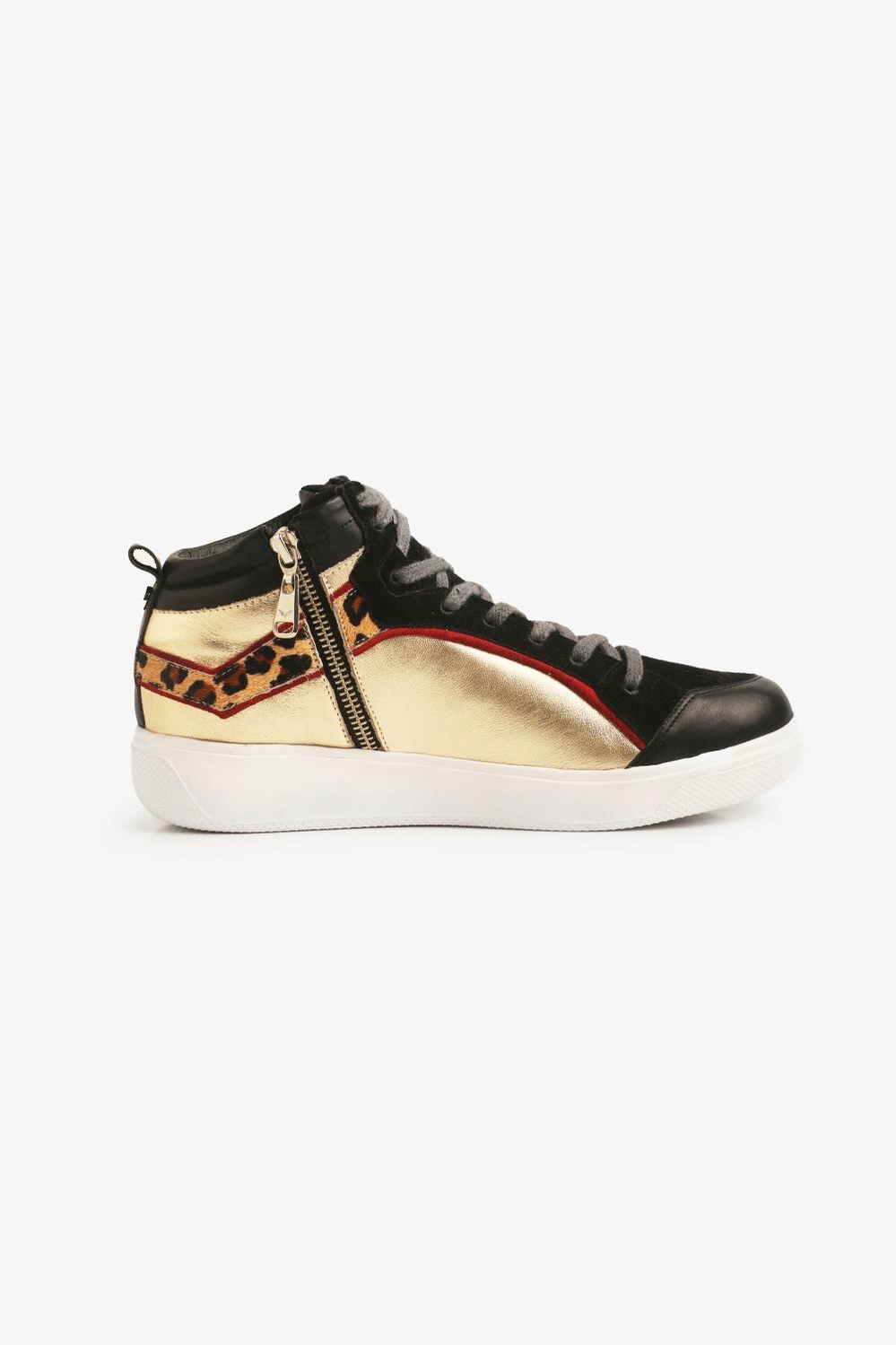 zapatilla rithym zip gold