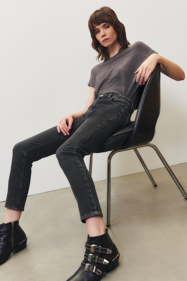 jean slim night black