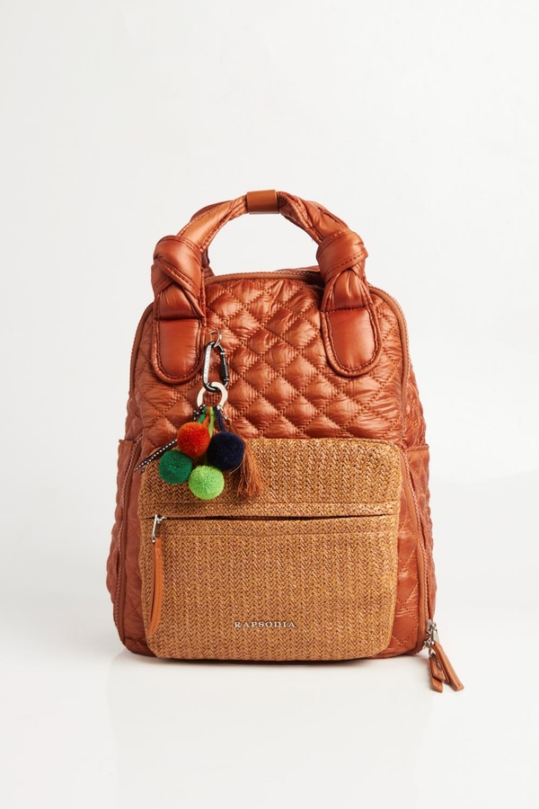 mochila sport matelasse rafia