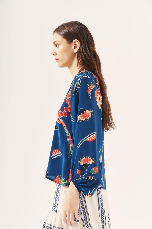 camisa majiorelle lys