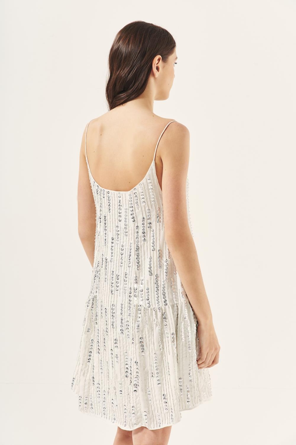 vestido deepika shine short