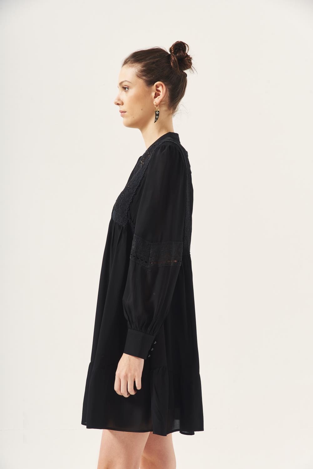 vestido nature laces