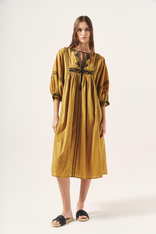 vestido hibiscus long
