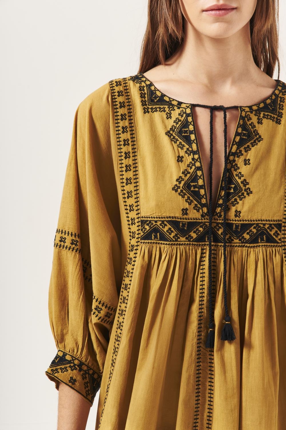 vestido hibiscus long