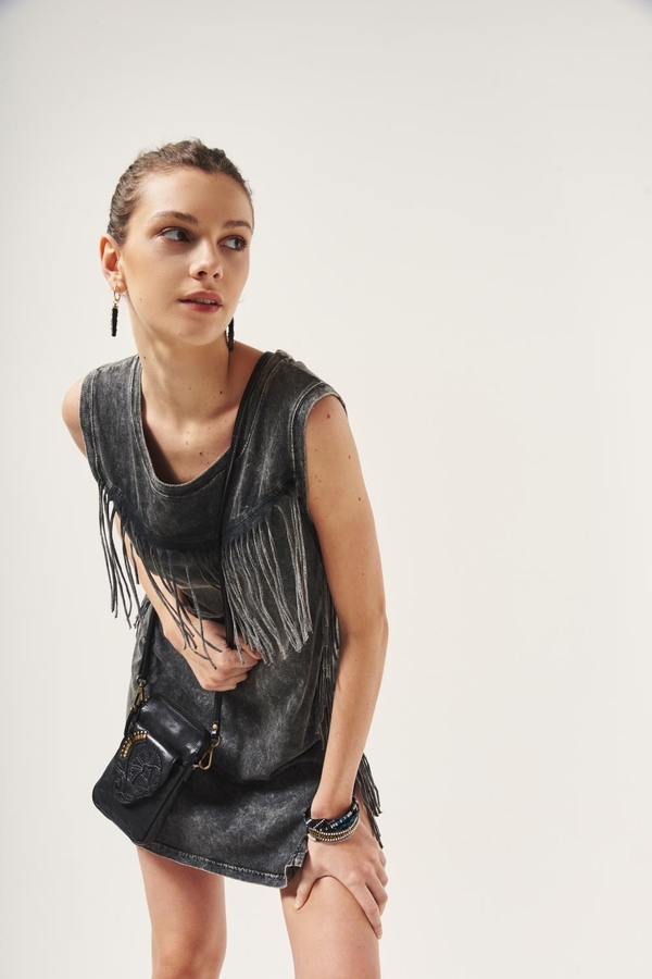 vestido pocker