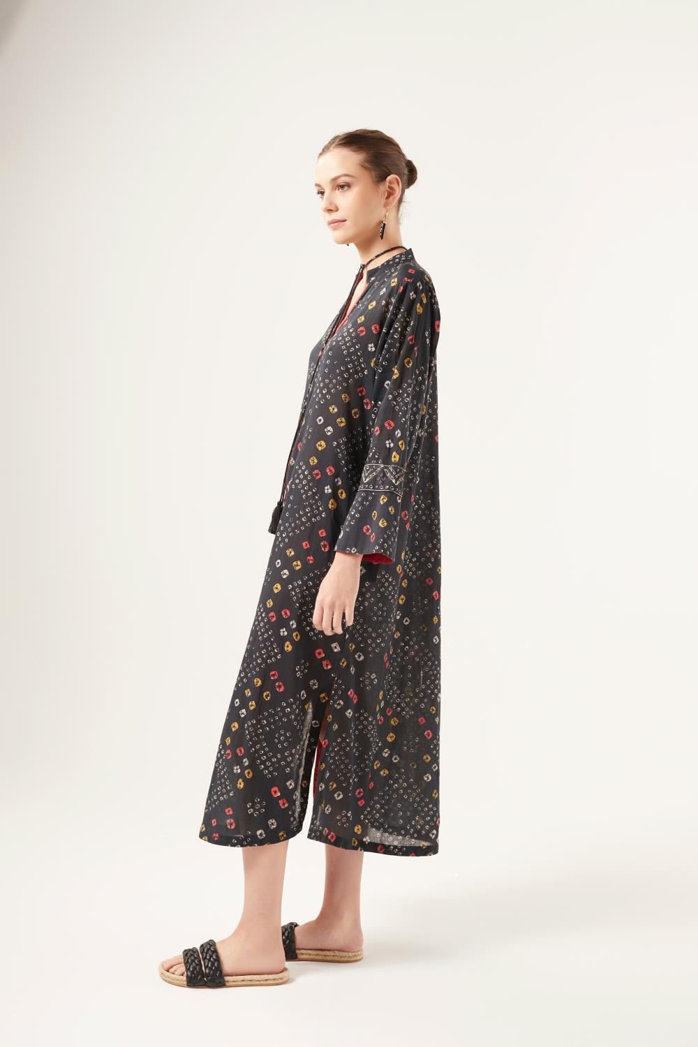 vestido camisero bandani
