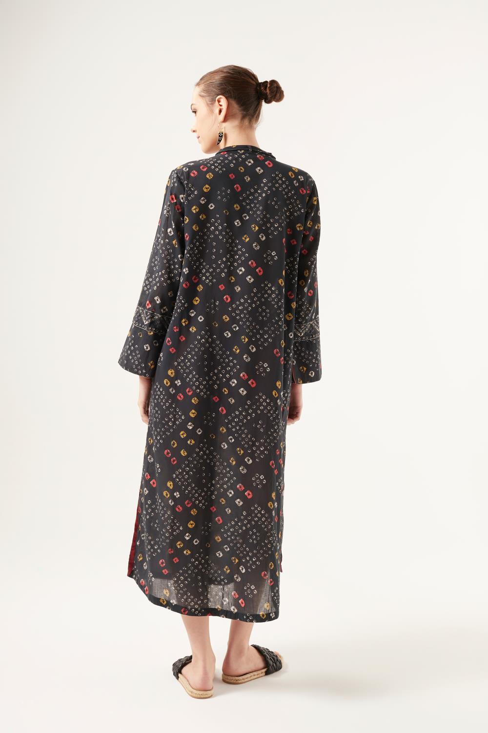 vestido camisero bandani