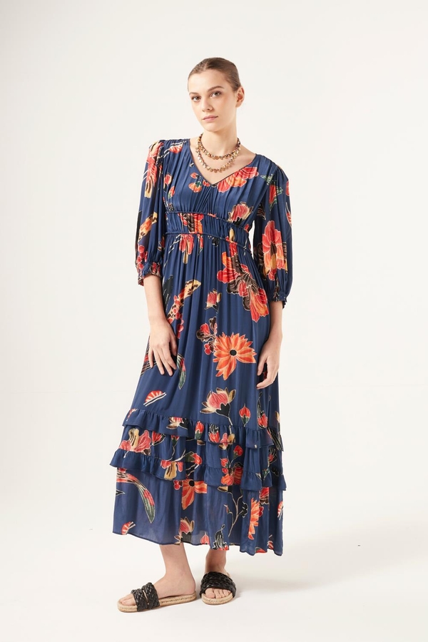 vestido majiorelle lys