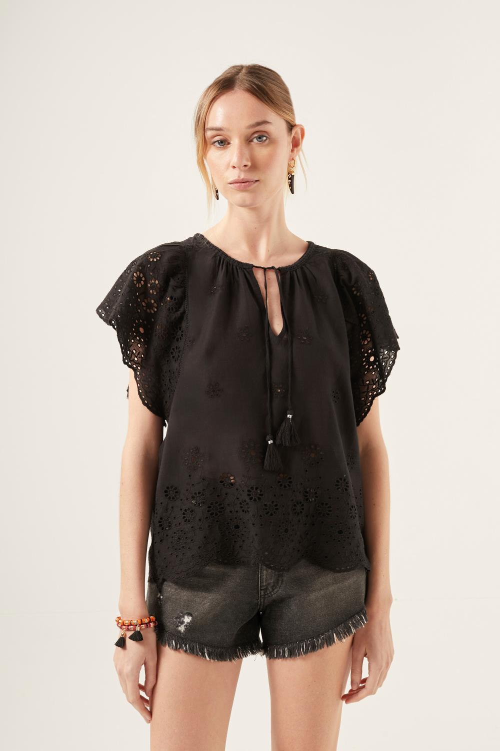 camisa dolph lace