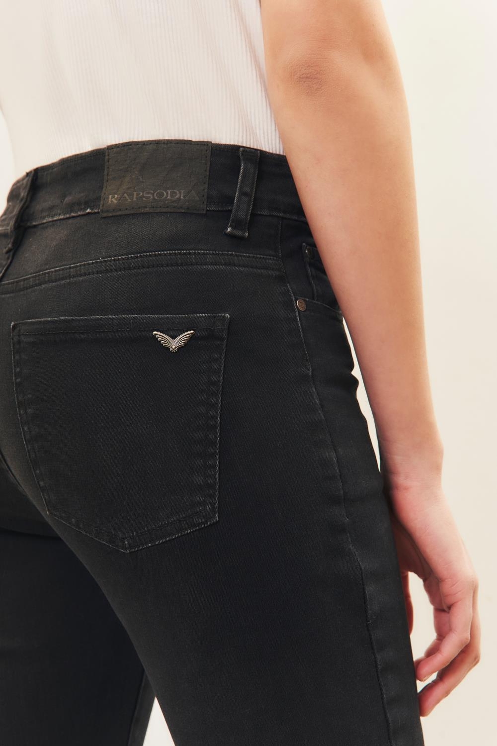 jean flare classic black