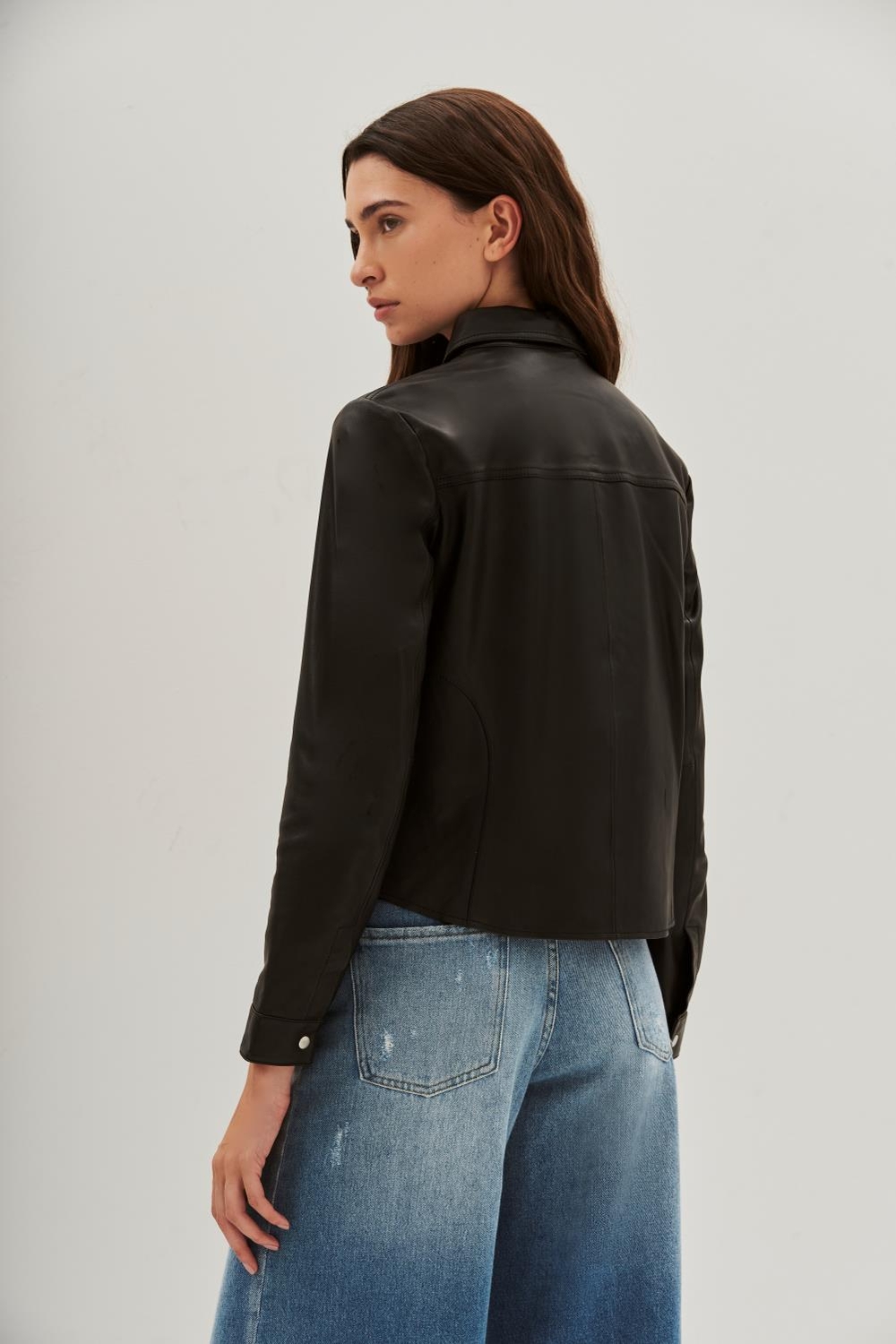 camisa bellota sum cuero