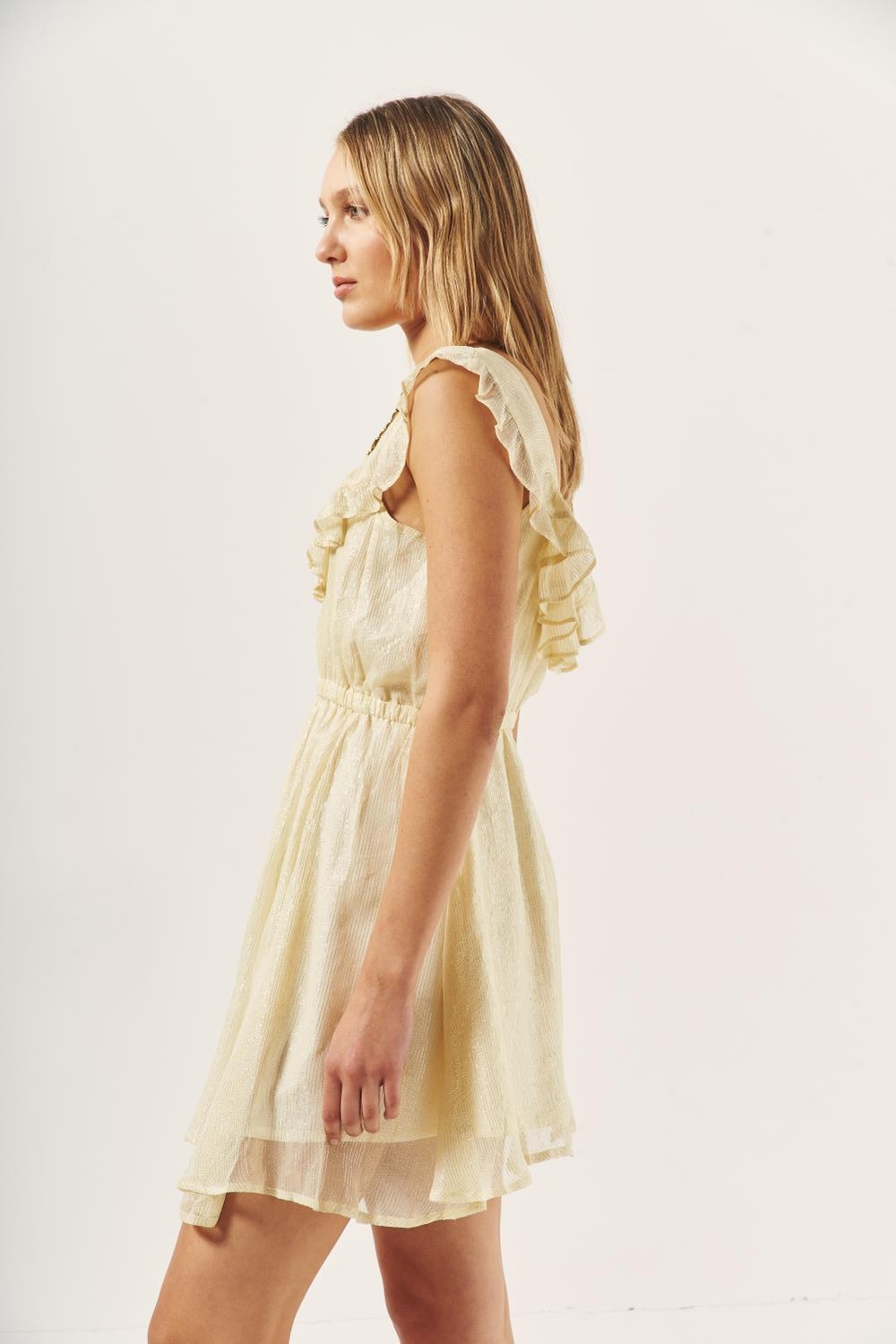 vestido livonia plain