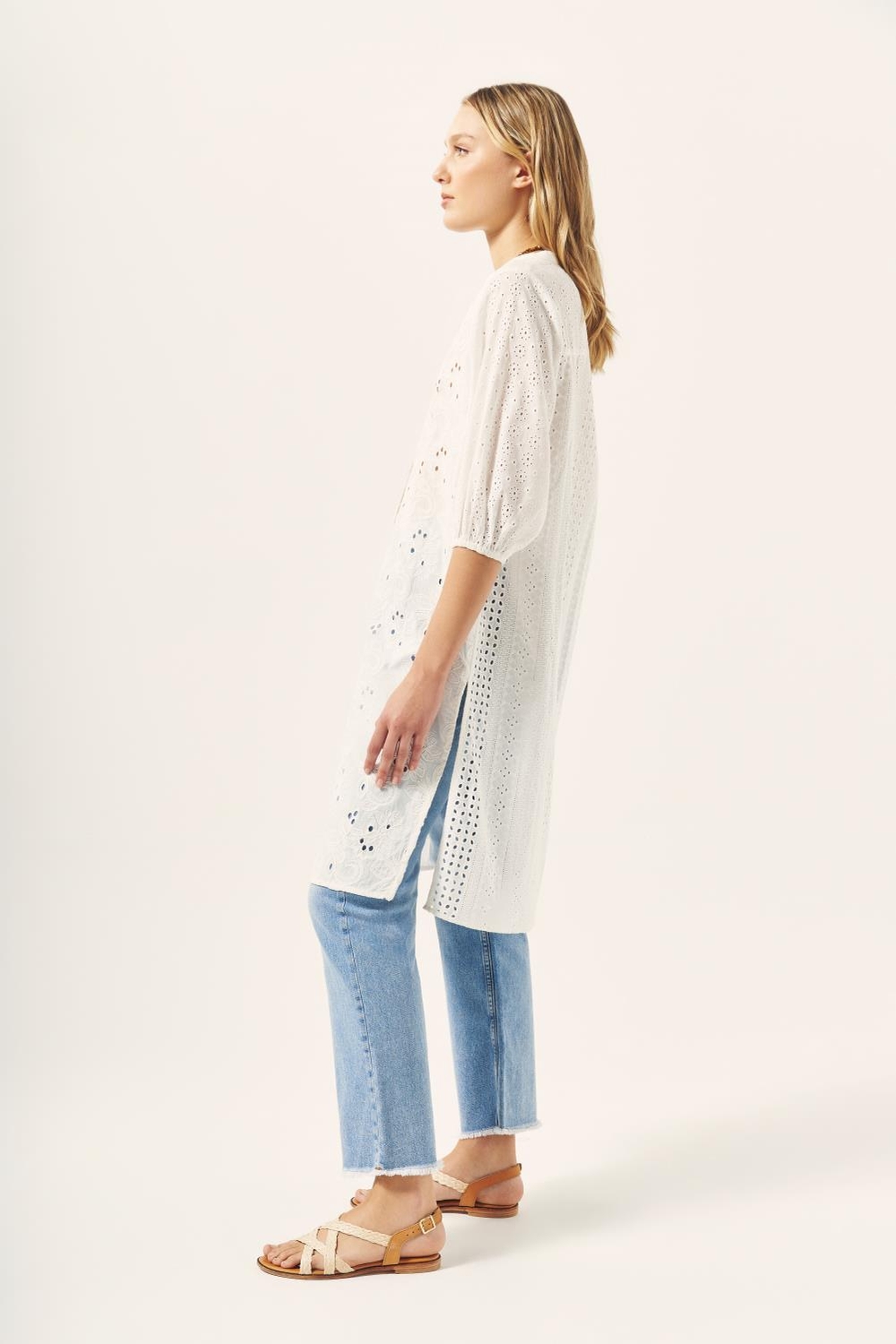 camisa gunjeet lace