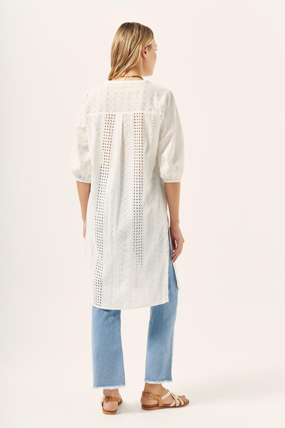 camisa gunjeet lace