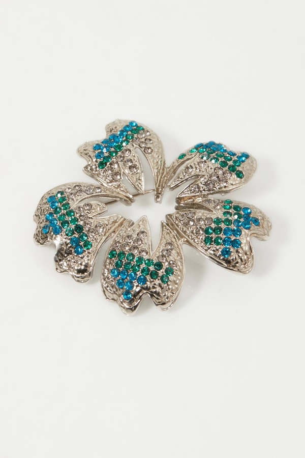 pin flower strass