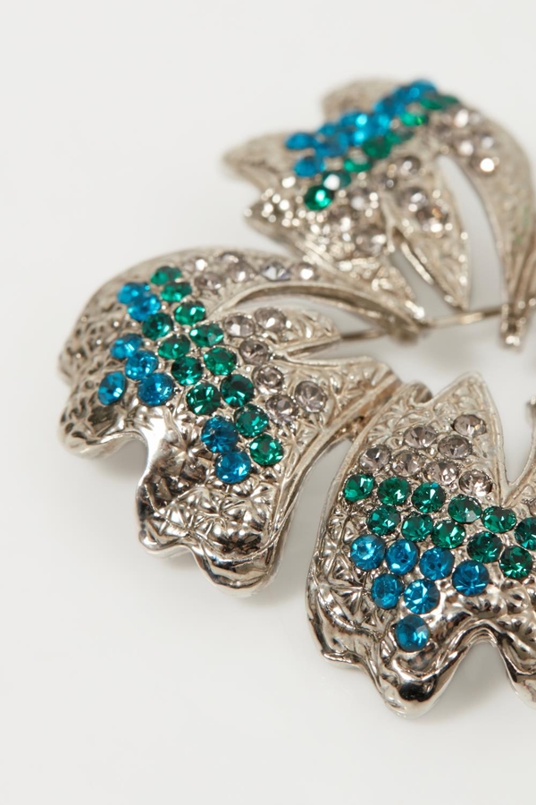 pin flower strass