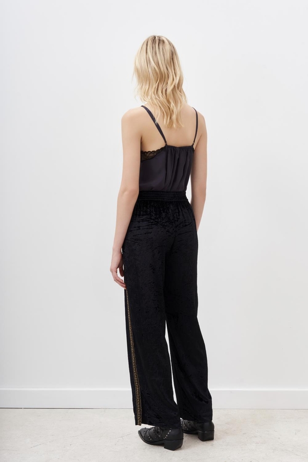 pantalon slit shine