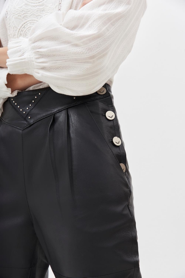 pantalon cheer cuero