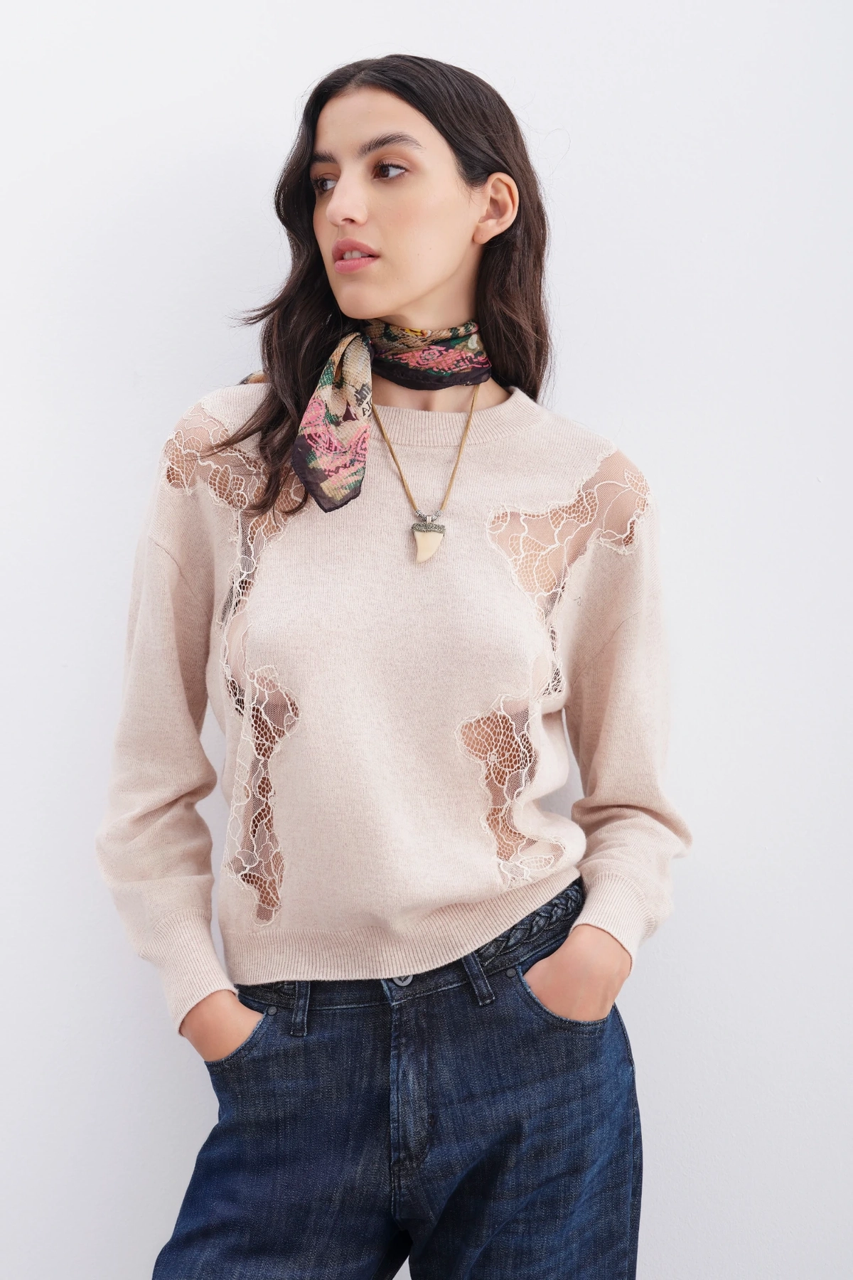 sweater lace new