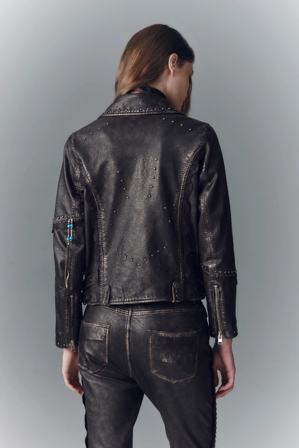 campera carrys cuero