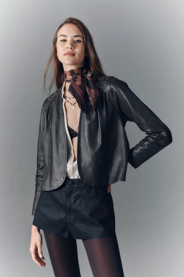 campera arrow cuero