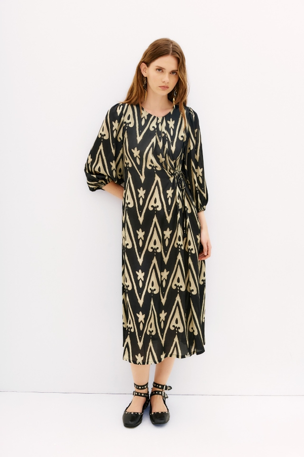 vestido zinnia india