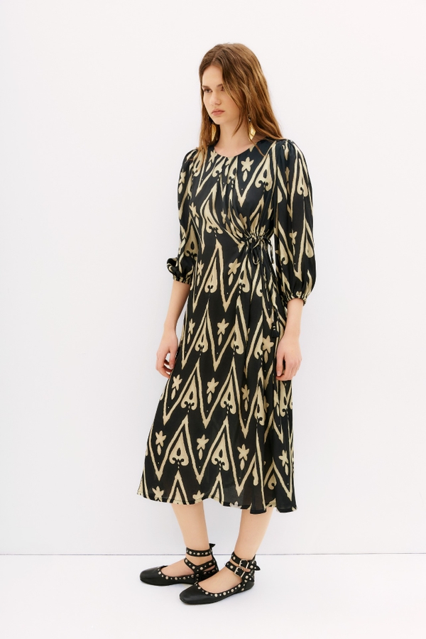 vestido zinnia india