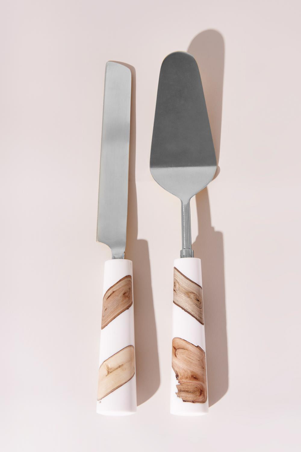 Cubierto Cake Set 2 Wood