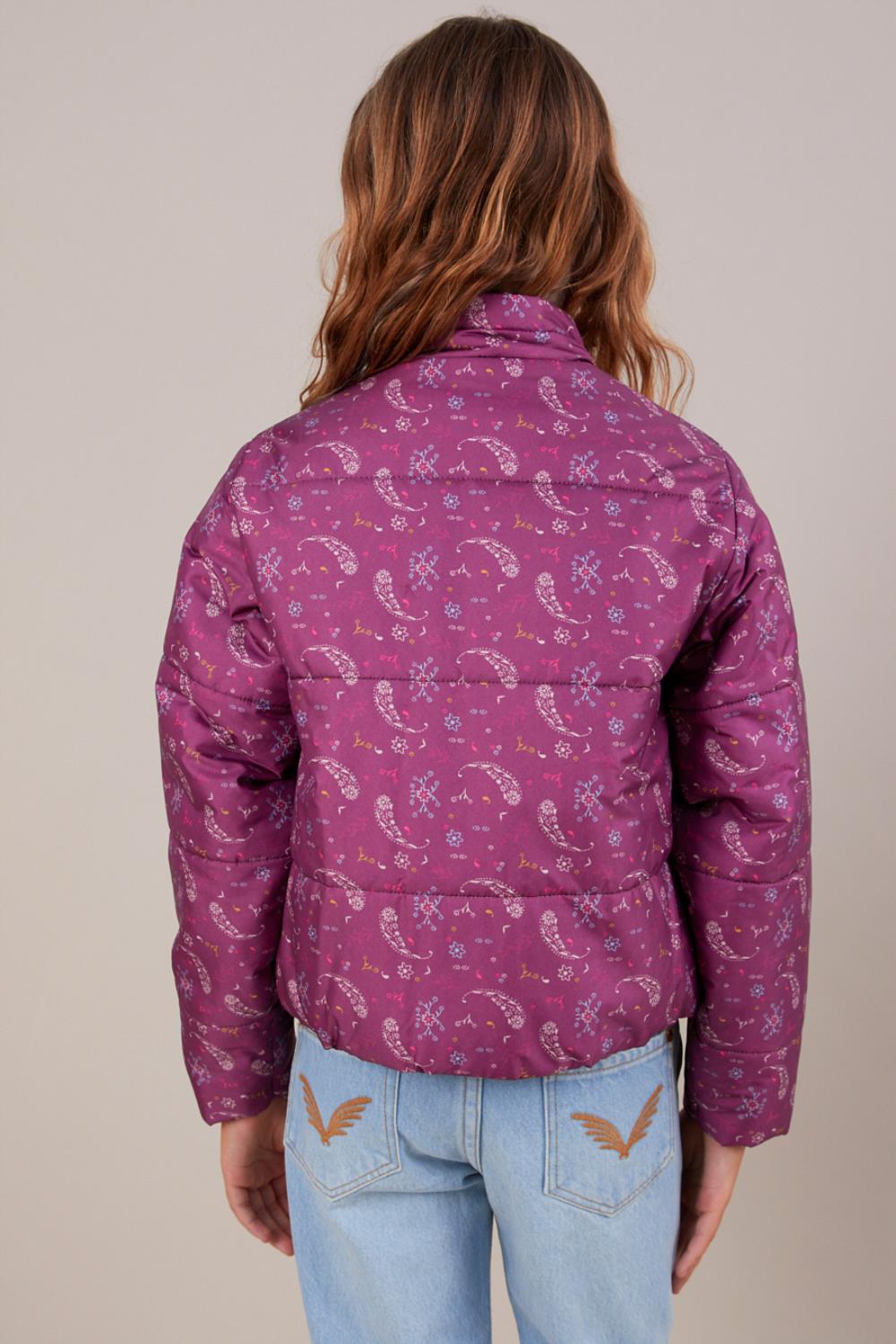 Campera Paisley Puffy Girls