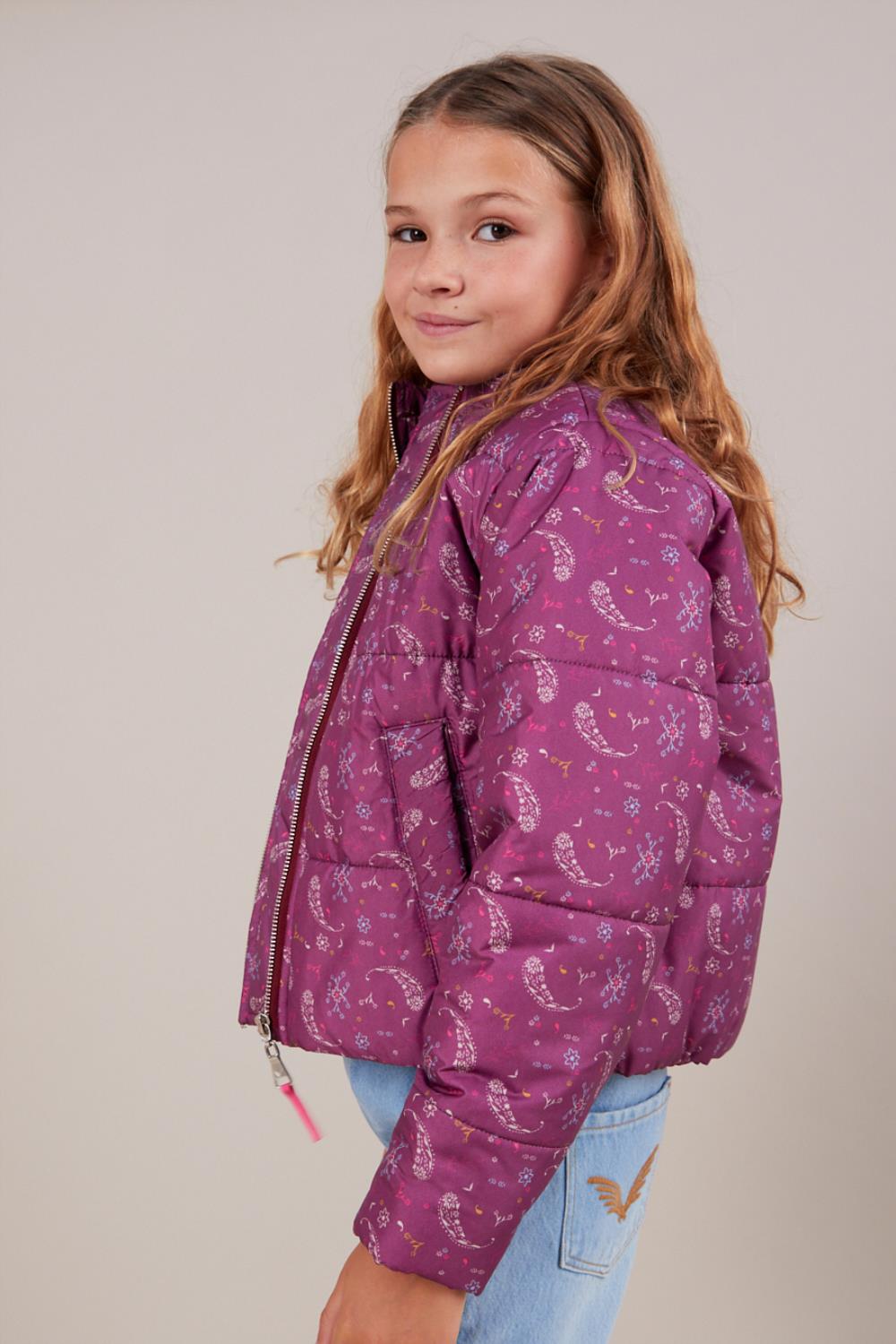 Campera Paisley Puffy Girls