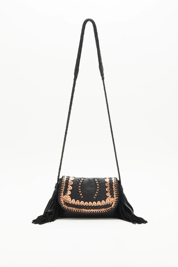 cartera golden braids mini