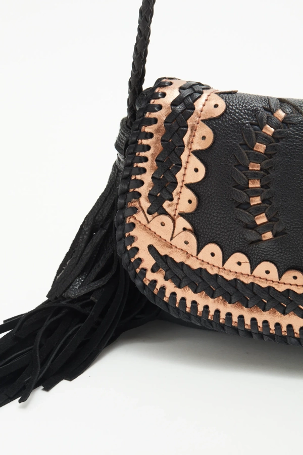 cartera golden braids mini