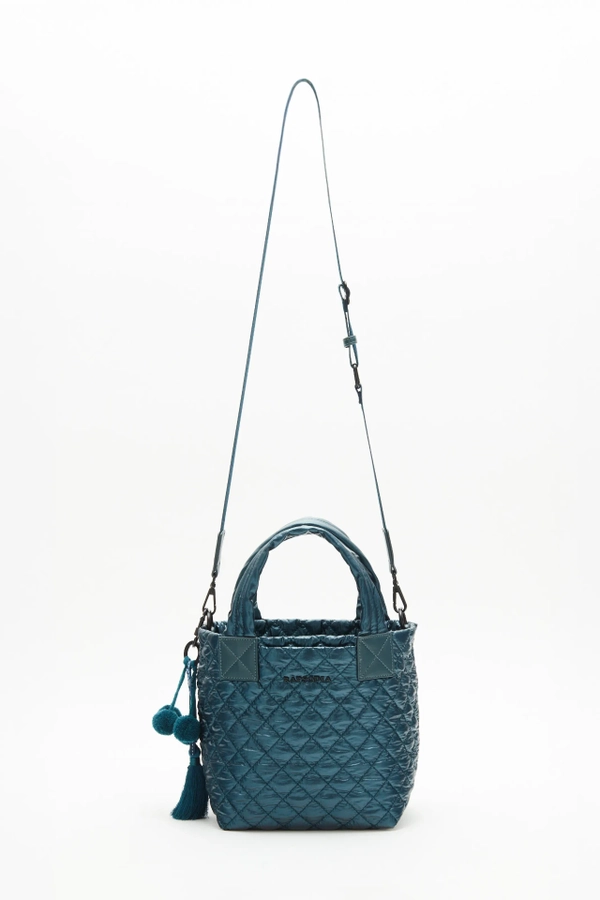 cartera tote matelase