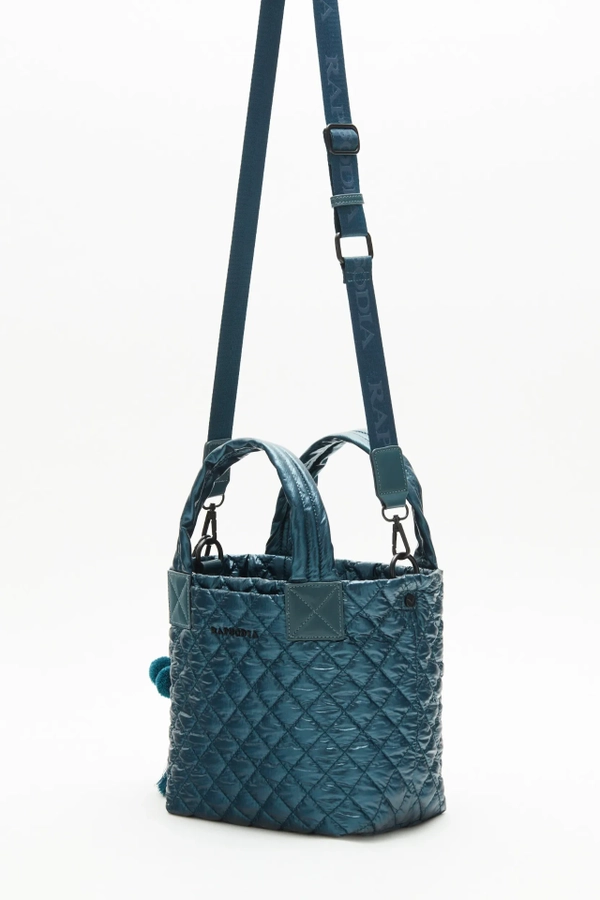 cartera tote matelase