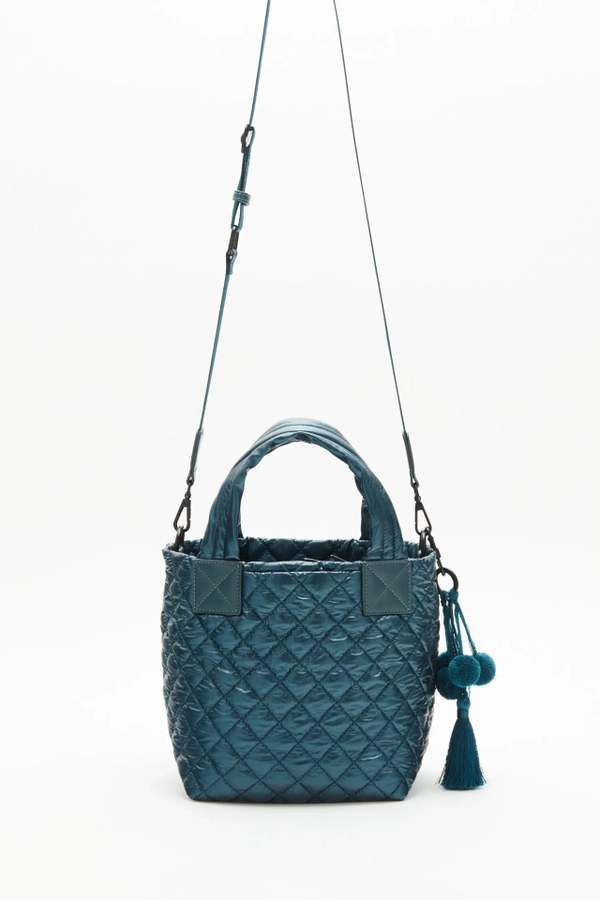 cartera tote matelase