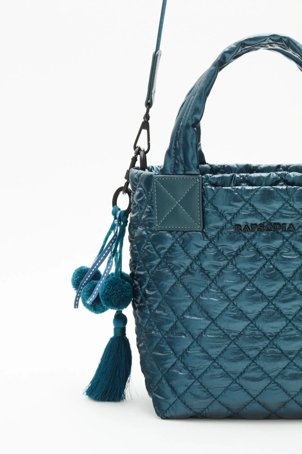 cartera tote matelase