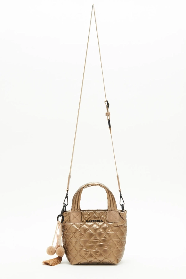 cartera tote mini matelase