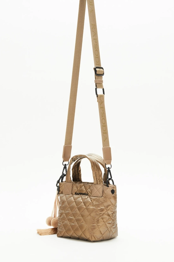 cartera tote mini matelase