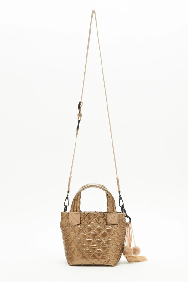 cartera tote mini matelase