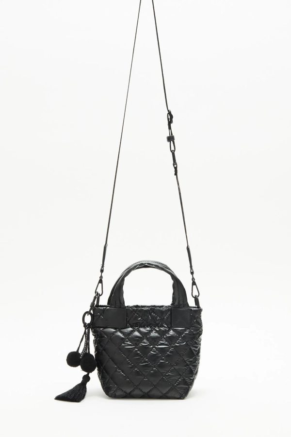 cartera tote mini matelase