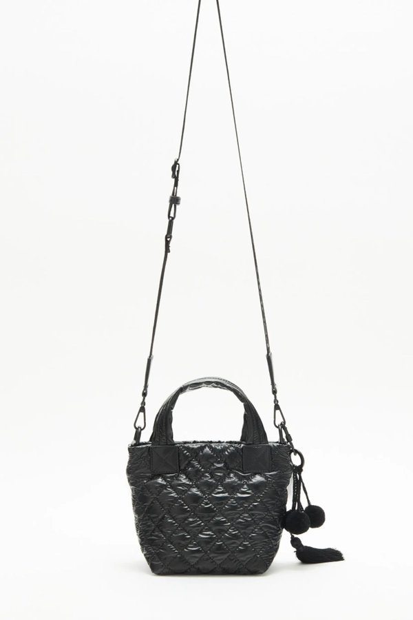 cartera tote mini matelase