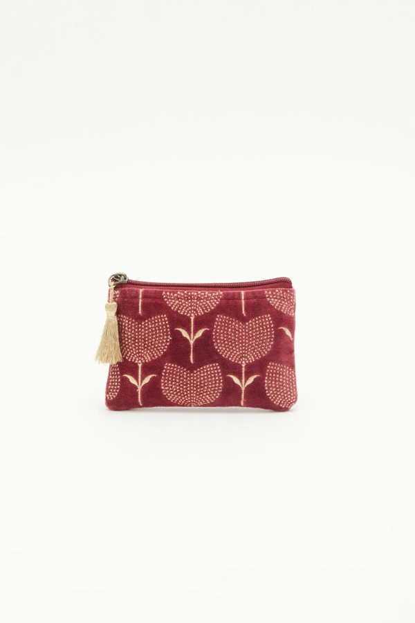 bolso velvet mini tulip
